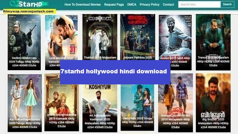 7starhd hollywood hindi download
